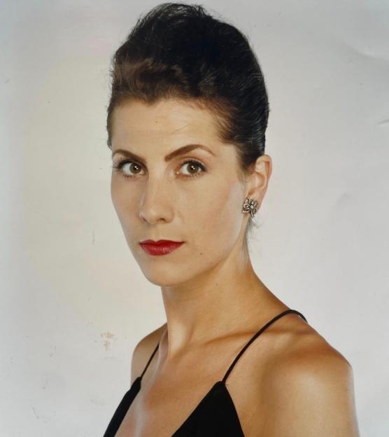 Modeling shot of Katrina Verdon-Roe from the 90s.