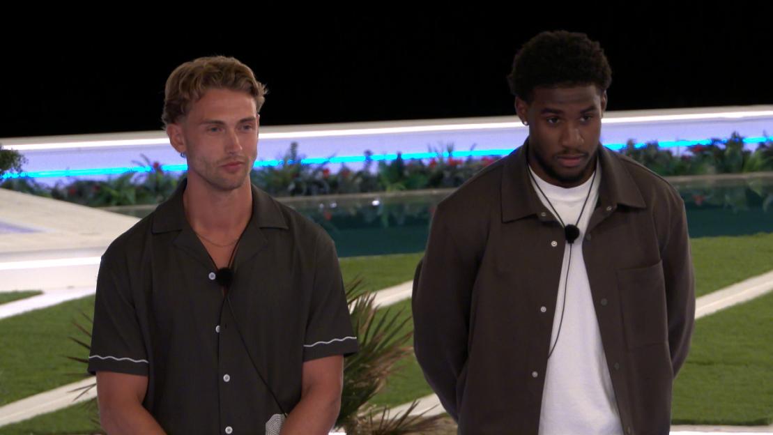 Tommy and Simba from Love Island.