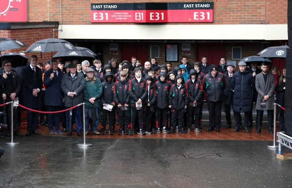 Munich Air Disaster Memorial Service - Old Trafford