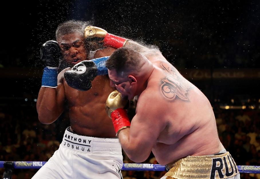 ***2019 Sports Images Of The Year*** - Anthony Joshua v Andy Ruiz Jr.