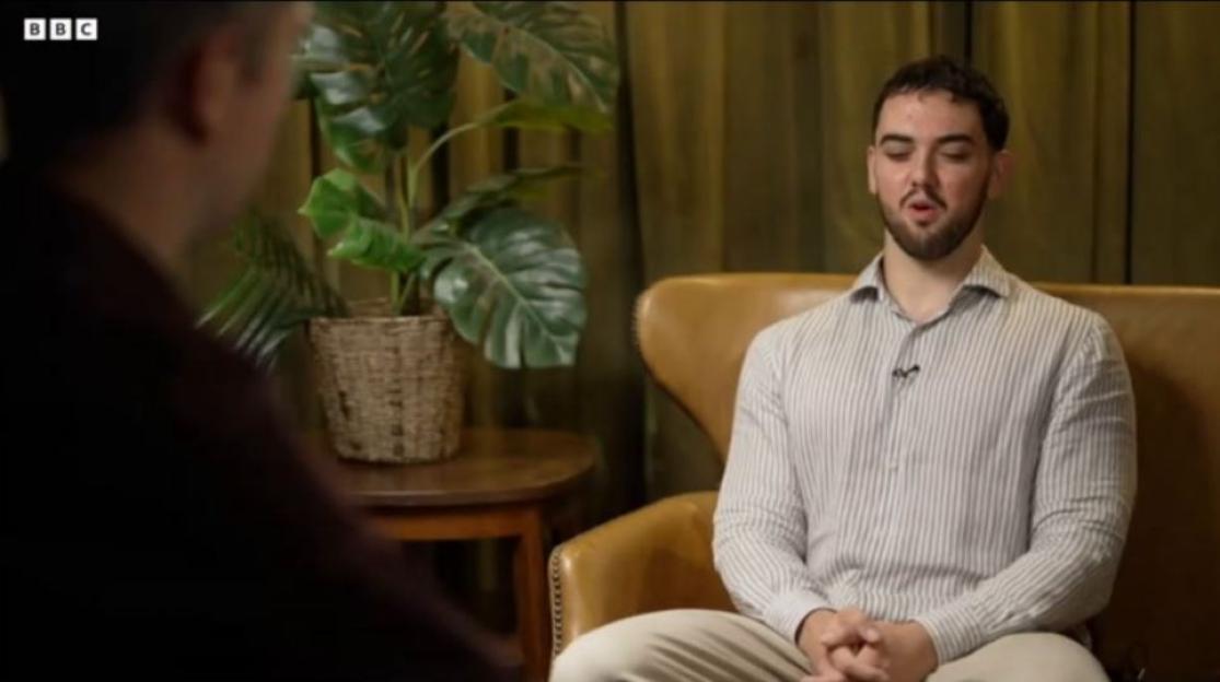 Calum Macdonald, 23, in an interview.