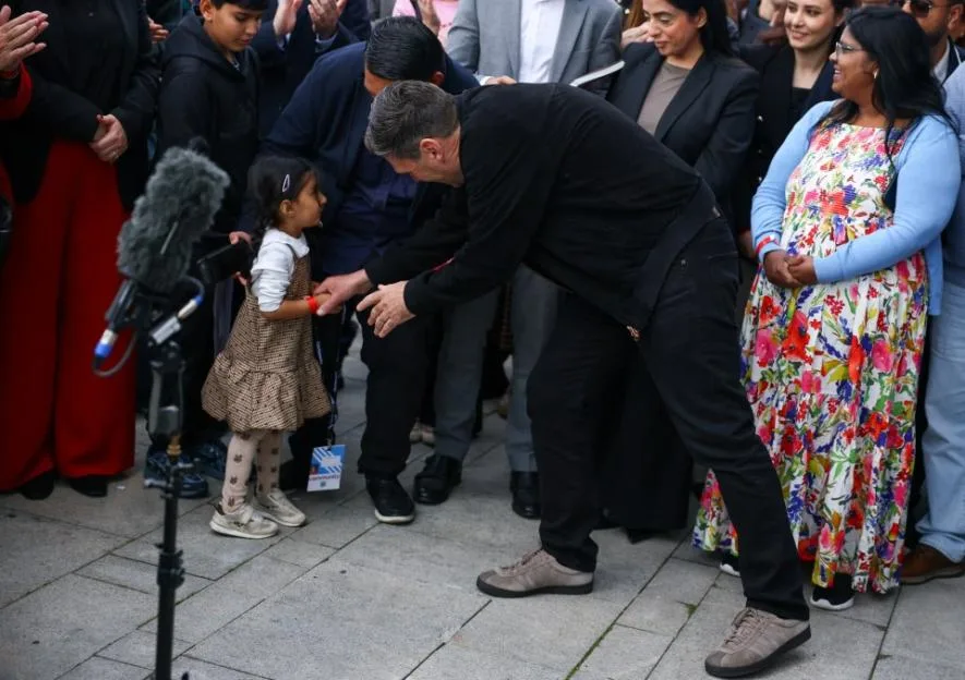 British PM Burnham attends Labour Party's annual conference, in Liverpool