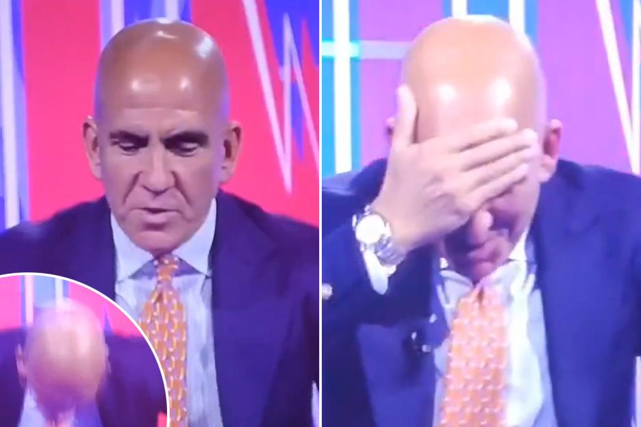 'Unbelievable Moment: Paolo Di Canio Bashes His Head on Desk Live During Football Debate!'