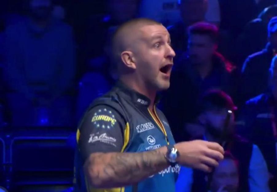 'Intense Showdown: Pool Star Takes on Fan After X-Rated Gesture!'