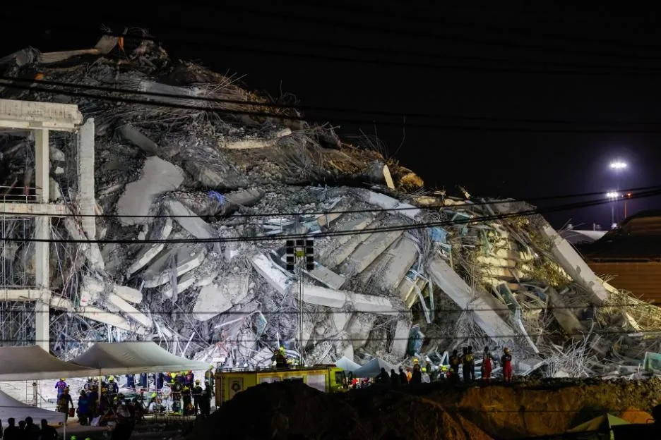 Rescue operations in Thailand continue after building collapsed in powerful earthquake