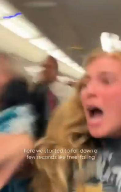 Moment terrified passengers scream ‘we will die’ as flight hit by extreme turbulence & pilot fails to land 3 times
