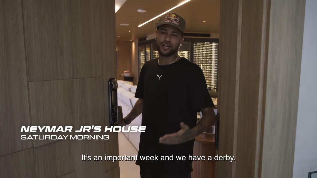 'Discover Neymar's Luxurious Lifestyle: From Private Helicopter Rides to His Unique Game Room Decorated with Ronaldo and Messi Memorabilia'