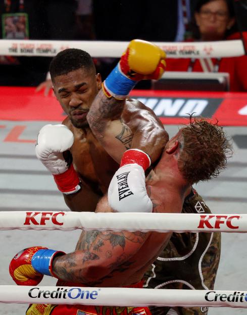 Jake Paul vs. Anthony Joshua: Punch Stats Unveiled from Their Absurd Netflix Showdown – A Disappointing Look for Both Fighters