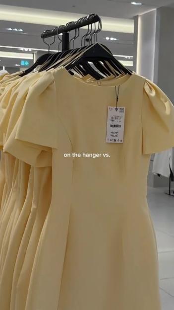 'I Discovered the Ideal Spring Dress at Zara: A Stunning Butter Yellow Beauty That Looks Way More Expensive Than Its £36 Price!'