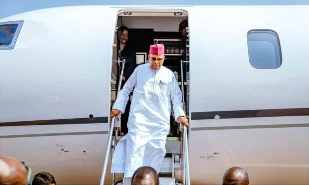 Shettima Touches Down in Switzerland for the World Economic Forum