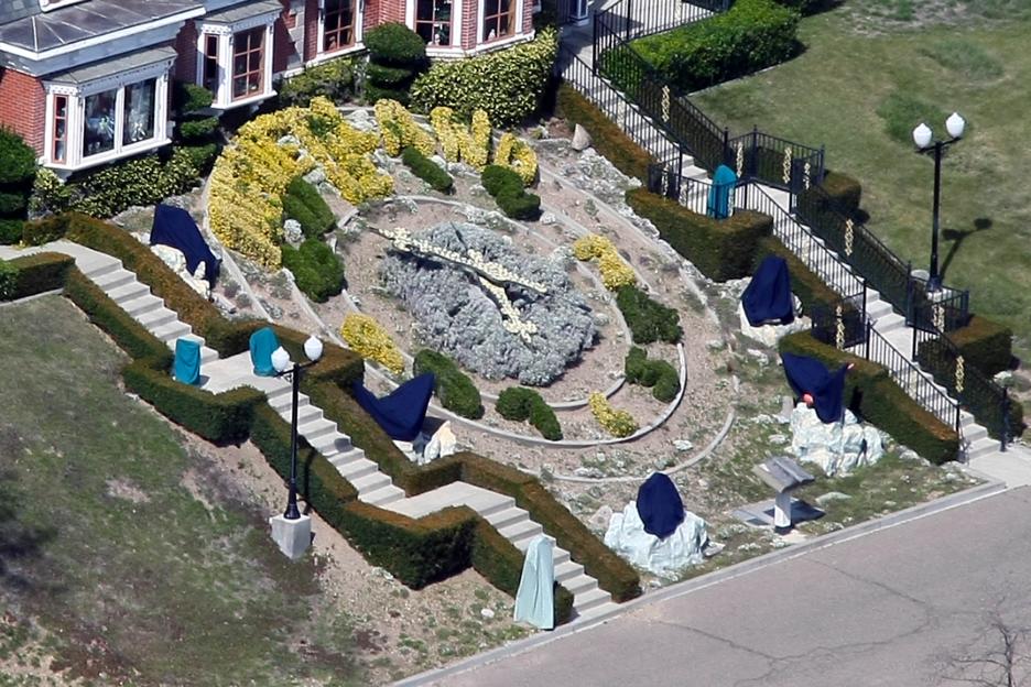 EXCLUSIVE: NeverLand ranch owned by Michael Jackson looking worse for wear.