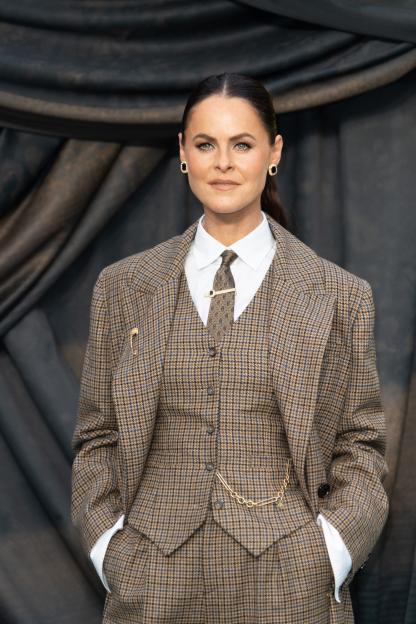 Jade Holland Cooper at "The Gentlemen" Season 2 premiere.