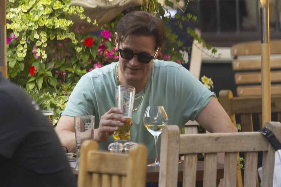 Matt Smiths boozy evening with fashion designer Jessica Horwell