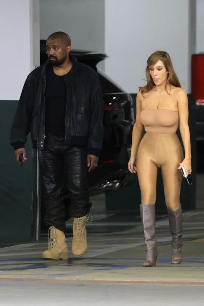Bianca Censori Goes Bold in a Nude Outfit, Ditching Underwear for Date Night with Kanye West