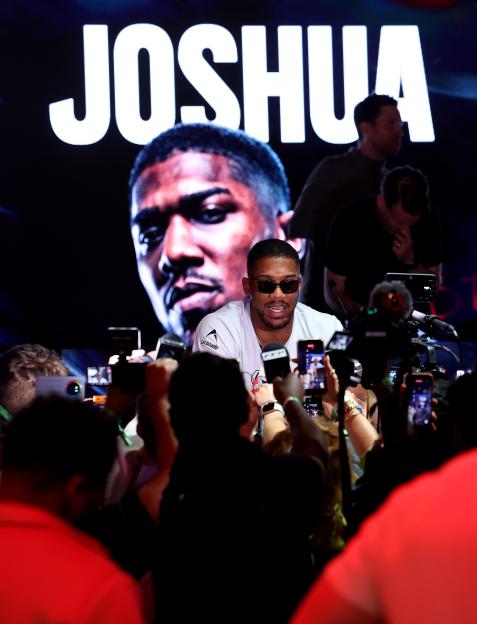 Anthony Joshua v Kristian Prenga Launch Press Conference