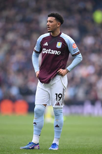 Injury Strikes: Man Utd's Jadon Sancho Exits in a Sling, While Aston Villa Fans Rage Over 'Meaningless Friendly'