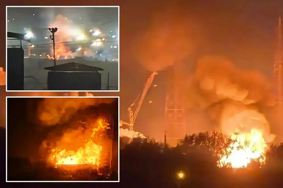 Ukraine strikes Putin’s major war factories sparking massive blaze – as Trump says meeting to be set up ‘very soon’