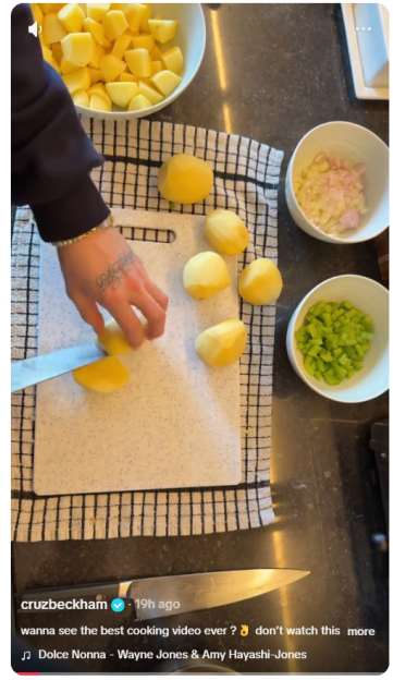 Cruz Beckham Fires a Subtle Shot at Brother Brooklyn in New Cooking Video Amid Ongoing Chef Feud