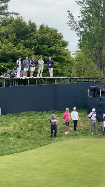 Golf Superfan Creates Epic Viewing Platform in Backyard to Catch Every Moment of the PGA Championship at Historic 130-Year-Old Course Next Door!