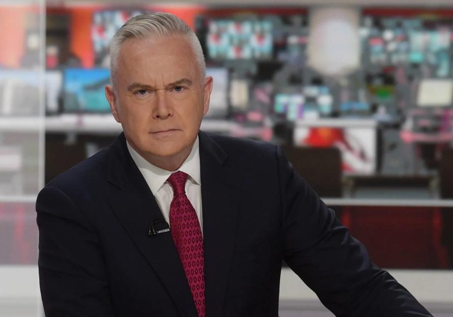 Huw Edwards on BBC.