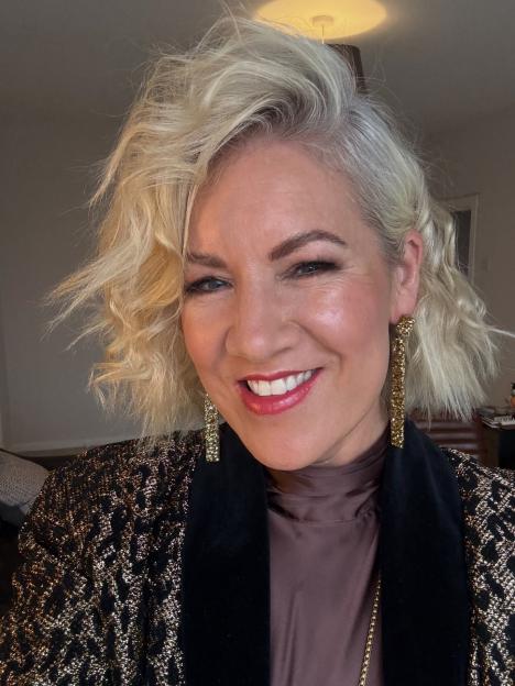 Lucinda Light from MAFS Australia and Celebs Go Dating, smiling.