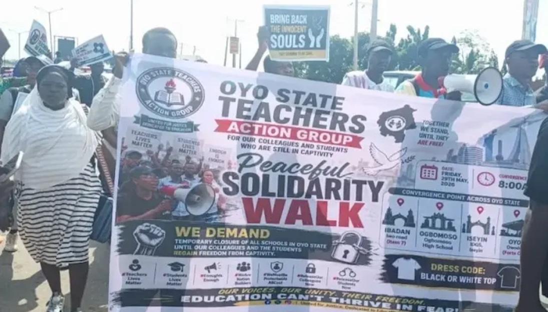 Oyo Teachers Launch Indefinite Strike in Response to Abducted Colleagues and Students