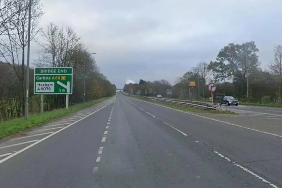 Woman in her 70s dies in two-car smash on major A-road after Honda collides with driver going in opposite direction