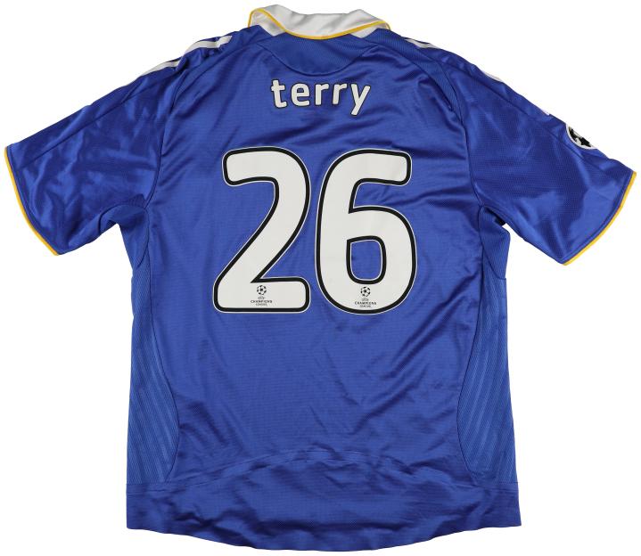 John Terry Auctions Iconic Chelsea Shirt from Penalty Slip Against Man Utd and ‘Full-Kit’ Trophy Lift Top for £120k