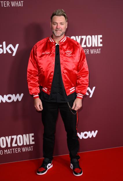 Brian McFadden at the "Boyzone: No Matter What" world premiere.