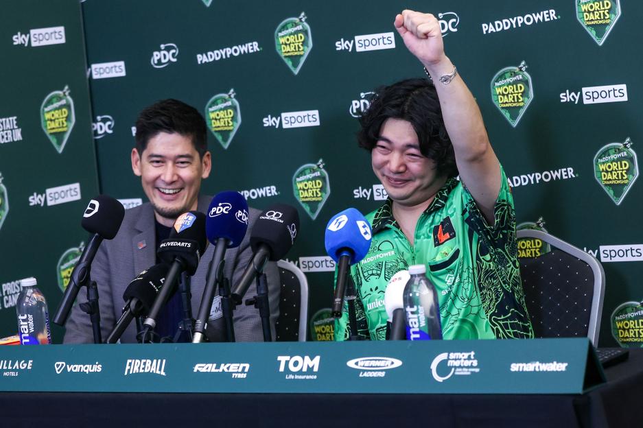 18/12/2025., 2025/26 World Darts Championship - 18 Dec 2025