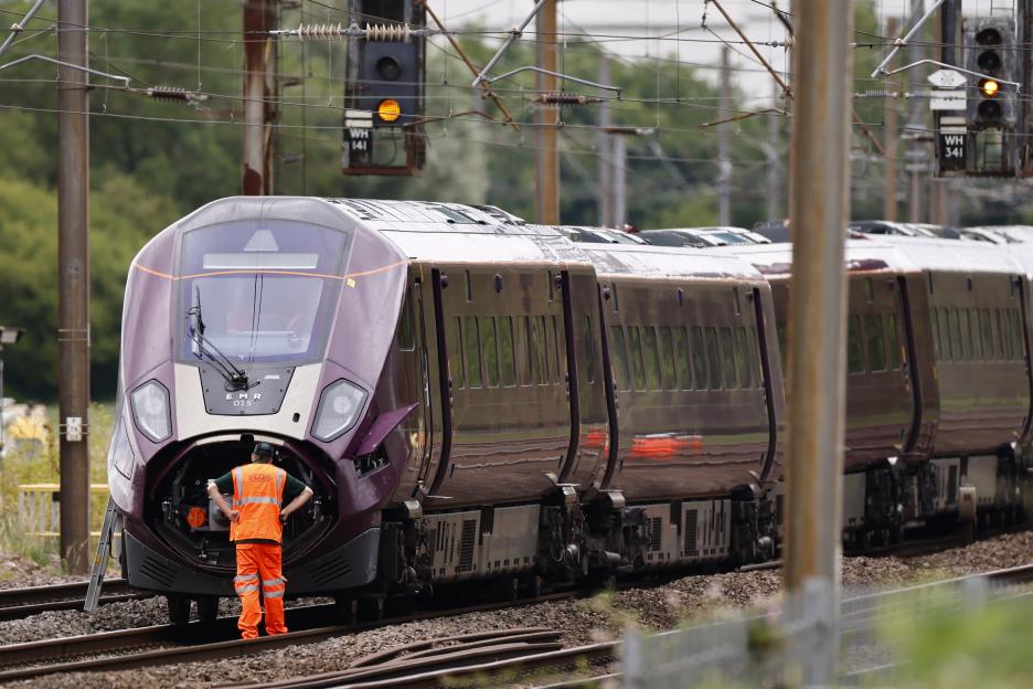Train collission in Bedford area