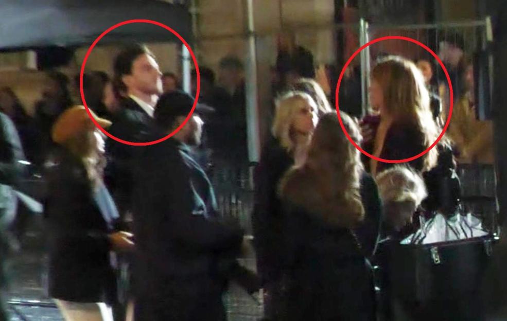 EXCLUSIVE PICTURES NO USAGE WITHOUT PERMISSION FROM JAMES CURLEY AND MAGICMOMENTSUK..NEWLY SINGLE CAT DEELEY IS SEEN ARRIVING AT THE FASHION AWARDS IN LONDON WITH ARSENAL FOOTBALLER DECLEN RICE IN THE SAME TAXI AND WAS SEEN TRYING TO HIDE BY DUCKING