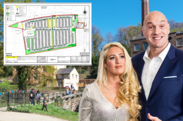 Tyson Fury's Village Set to Welcome Controversial 1,400-Space Car Park Near Celebrity-Favorite 'Cheshire Triangle'