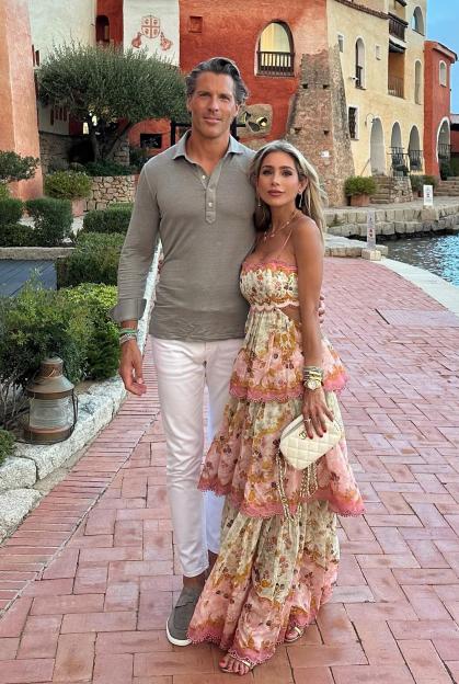 Philip Ostermann and Melissa Rein Lively in Sardinia, Italy.