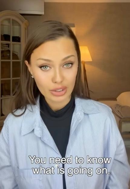 Glamorous Putin cheerleader and influencer Victoria Bonya, with 12.9 million followers, has starkly warned the dictator he is clueless about the chaos and misery caused by his regime in Russia, telling him that most Russians including top officials a