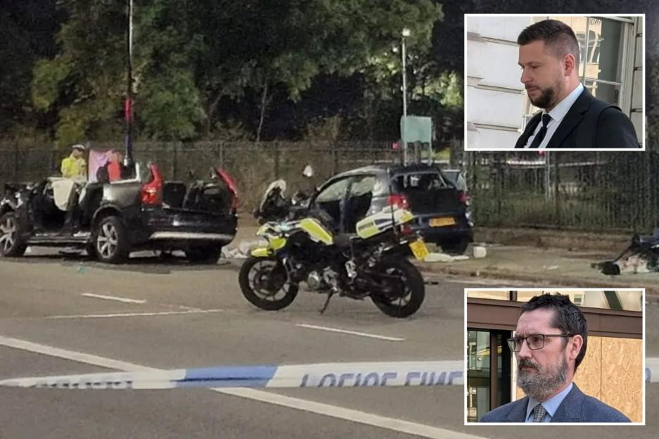 'Police Officer Charged After Fatal 80mph Crash Claims Pregnant Woman and Her Unborn Baby'
