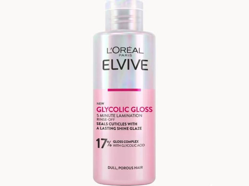 L'Oréal Elvive Glycolic Gloss for dull, porous hair.