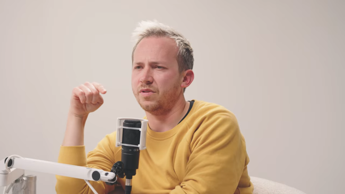 Mike Bailey from Skins on a YouTube podcast.