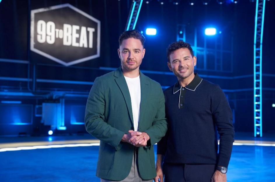 Ryan Thomas and Adam Thomas from the ITV show "99 To Beat."