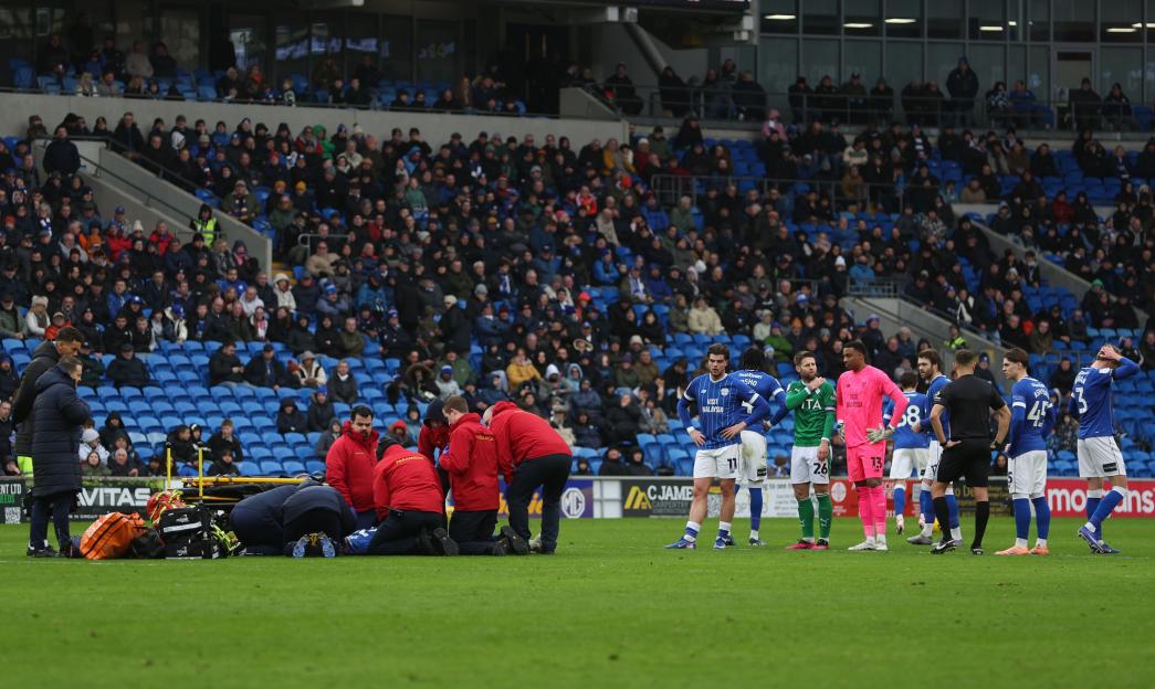Cardiff City v Stockport County, Sky Bet League One, Football, Cardiff City Stadium, Cardiff, Wales, UK - 24 Jan 2026