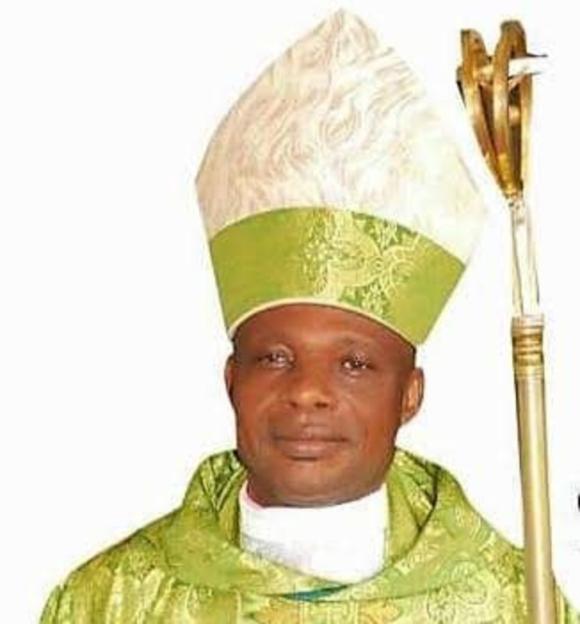 'Faith and Resilience: Ogoja Catholic Bishop Joins 16 Others in Prayer at Burned Irruan Church, Calls for Vigilance'