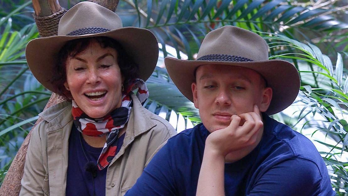 Ruby Wax enjoying her time in the camp