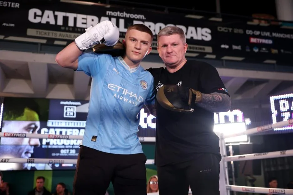Ricky Hatton to be honoured by celebs and former footie stars in charity football match