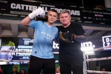 Ricky Hatton to be honoured by celebs and former footie stars in charity football match