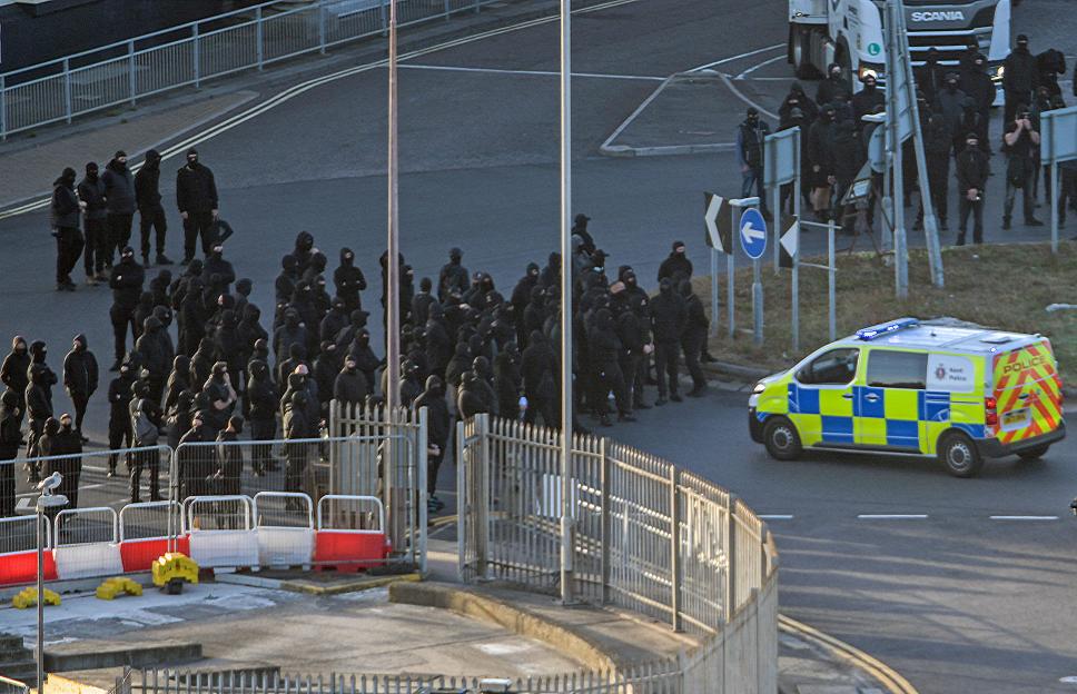 "Tommy Robinson Ally Linked to Mass 'Stop the Boats' Protesters That Paralyzed Dover"