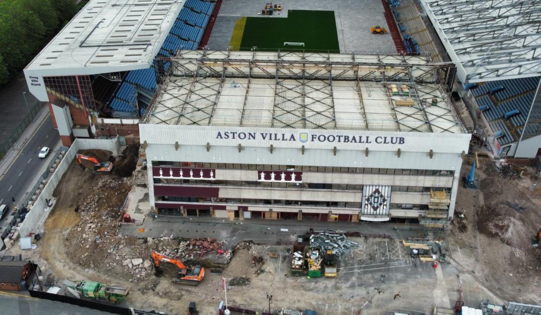 'Transforming the Premier League Stadium: Thousands of Seats Removed, Now a Construction Zone!'