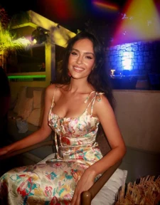 Eva Murati Dazzles in Little Black Dress as Fans Celebrate the Return of 'The Queen of the Champions League'!