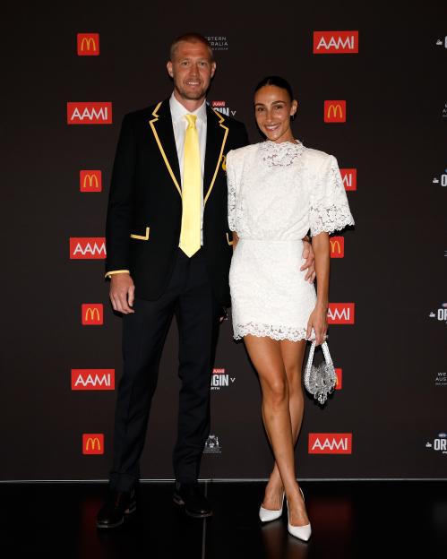 Nathan Broad and Tayla Broad at the 2026 AAMI Origin Welcome Function.