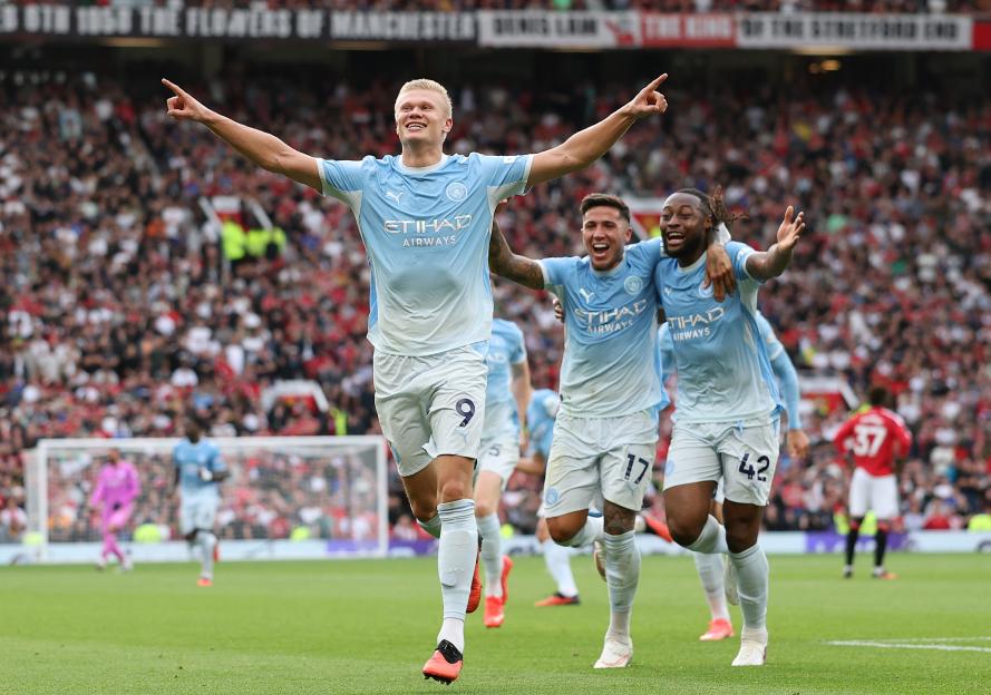 Man Utd 0 Man City 1: Erling Haaland’s hugely controversial winner the difference after Foden sent off for lashing out