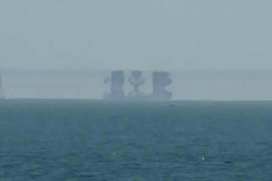 Mysterious Ship Appears to Float in the Sky Off UK Coast—Can You Figure Out the Truth?